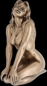 romantisk kvindefigur
